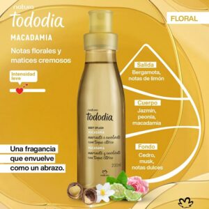 Body Splash Macadamia Tododia 200ml