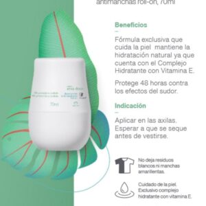 Erva Doce Desodorante roll on antitranspirante invisible - 70 ml