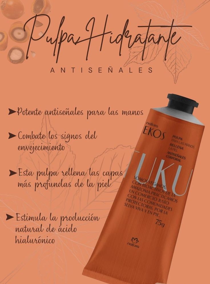 Ekos Crema Hidratante Manos 75g Tukuma - Imagen 3