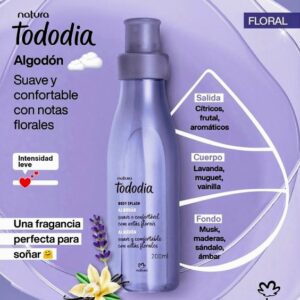 Tododia Body Splash Algodón 200 ml
