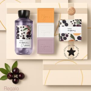 Jabones Aguas Natura Jabuticaba x 3 de 90g