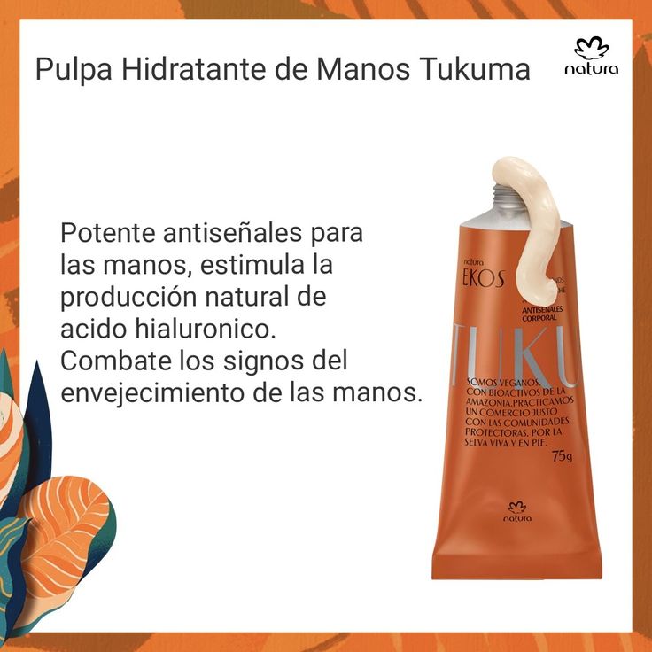 Ekos Crema Hidratante Manos 75g Tukuma - Imagen 2