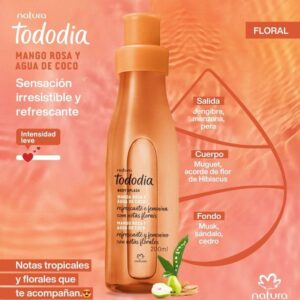 Body Splash Mango de Rosa y Agua de Coco 200 ml